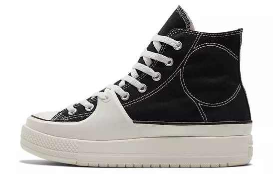 Кеды Converse Chuck Taylor All Star Construct Hi Black Vintage White