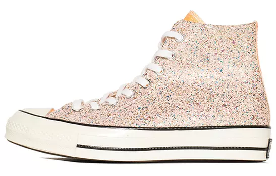 Кеды Converse Chuck Taylor All Star 70 Hi Jw Anderson Glitter Pink Orange