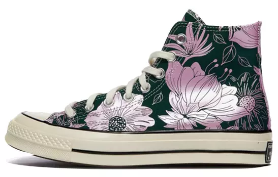 Кеды Converse Chuck Taylor All Star 70 Hi Vintage Floral Midnight Pink Glaze Women's