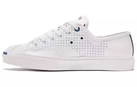 Кеды Converse Jack Purcell Rally Low Tyvek White Princess Blue