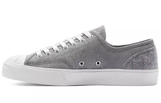 Конверсы Jack Purcell Renew Low Grey из твила