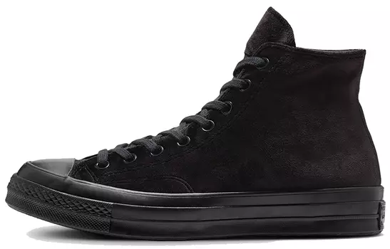 Кеды Chuck 70 Converse High Velvet 'Triple Black'