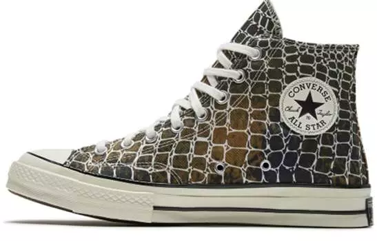 Кеды Converse Animal Print Chuck 1970s 'Brown White'