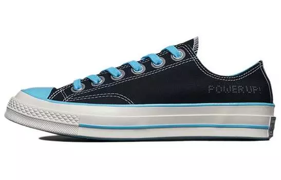 Кеды Converse 1970s Canvas Shoes Unisex Low-Top Black Blue/Orange