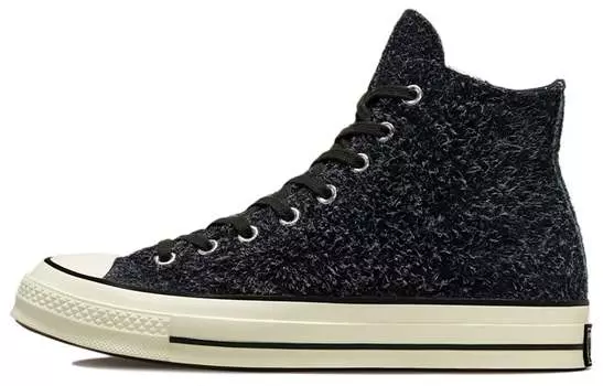 Кеды Converse Chuck Taylor All Star 70 Hi Black Hairy Suede