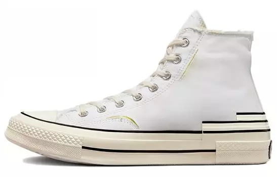 Кеды Converse Chuck Taylor All Star 70 Hi Hacked Heel Edge Glow White Laser Lemon Egret