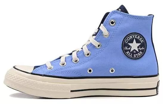 Кеды Converse Chuck 70 High Letterman 'Lt. Blue Navy Egret'