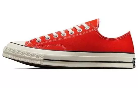 Конверсы парусиновой обуви 1970-х годов унисекс Converse, Red