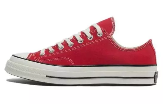Конверсы парусиновой обуви 1970-х годов унисекс Converse, Red