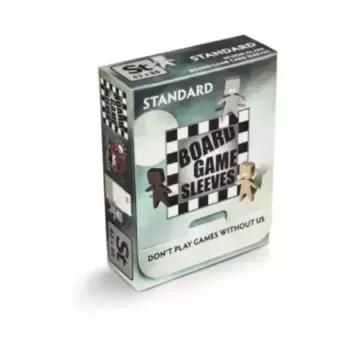 Конверты для карт для настольных игр — антибликовые, стандартный размер (10 упаковок по 50 шт.), Board Game Sleeves (Arcane Tinmen)