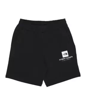 Координаты тренировочных брюк короткие The North Face, черный