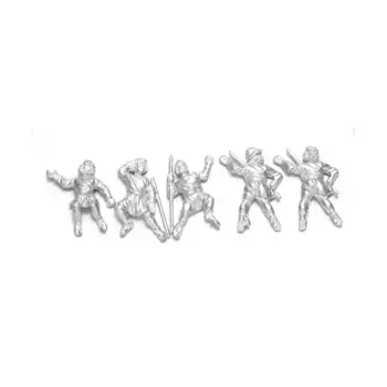 Копейщики - Ассорти, Medieval Miniatures - Dead & Wounded (15mm)