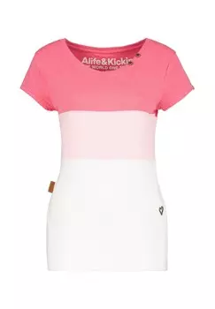 Кора Футболка АК ALIFE AND KICKIN, цвет Flamingo