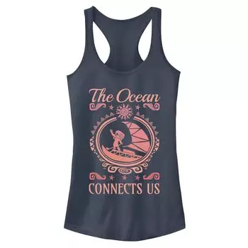 Коралловая майка Disney Moana "The Ocean Connects Us" для юниоров Licensed Character