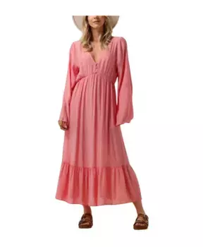 Коралловое платье миди Danique Ydence, розовый