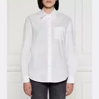 Корейская рубашка стандартного кроя Pinko, белый