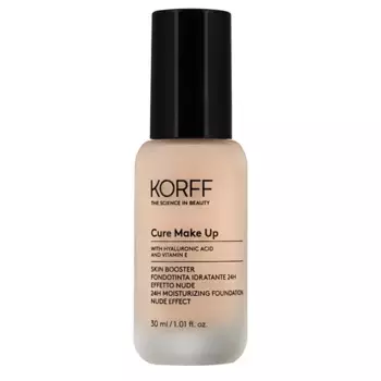 Korff 24H Moisturizing Foundation Nude Effect Color 04 30 мл Флюид с тонкой текстурой