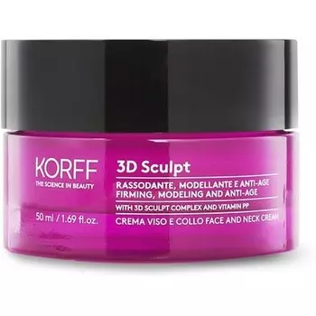 KORFF 3D Sculpt Крем против морщин для лица и шеи 50 мл