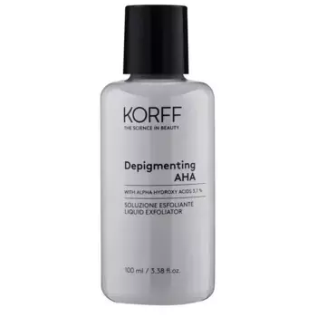 Korff Aha Depigmenting Exfoliating Solution 100 мл Лосьон-отшелушивающий