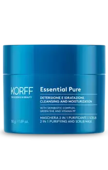 Korff Essential Pure 50 г Очищающая маска-скраб