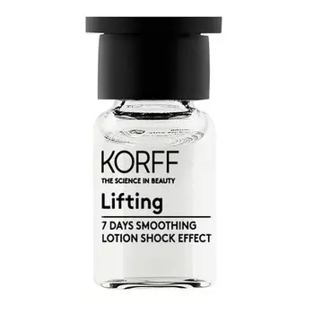Korff Lifting Face Lotion 7 Days - Разглаживающее и лифтинговое средство для лица с комплексом Lift Up и витамином PP - 7 флаконов по 2 мл