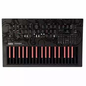 Korg minilogue bass Limited 37-клавишная полифоническая аналоговая синтезаторная клавиатура MINILOGUEBA