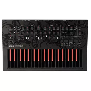 Korg minilogue bass Limited 37-клавишная полифоническая аналоговая синтезаторная клавиатура MINILOGUEBA