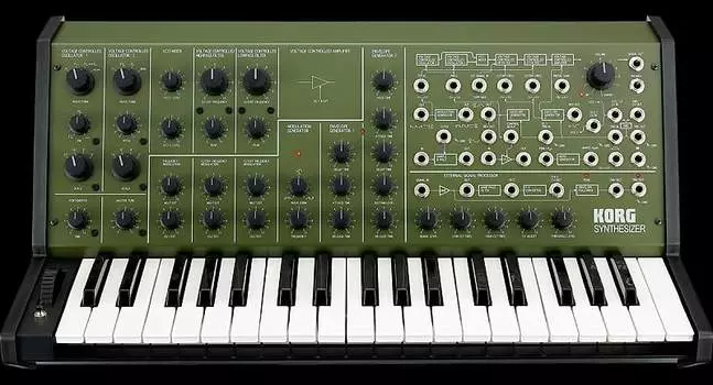 Korg MS-20 FS Green - монофонический синтезатор [Three Wave Music] MS-20FS