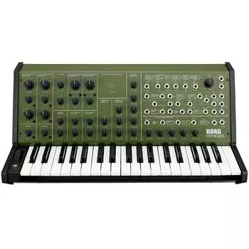 Korg MS-20 FS Монофонический аналоговый синтезатор, 2 осциллятора, 37 мини-клавиш, зеленый MS20FSGREEN