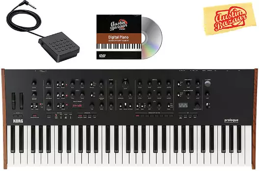 Korg Prologue 16 Полифонический аналоговый синтезатор с педалью сустейна PROLOGUE16-COMBO-STD