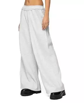 Кори Укрупненные Спортивные Штаны Edikted, серый