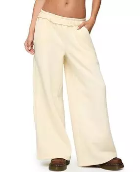 Кори Укрупненные Спортивные Штаны Edikted, желтый