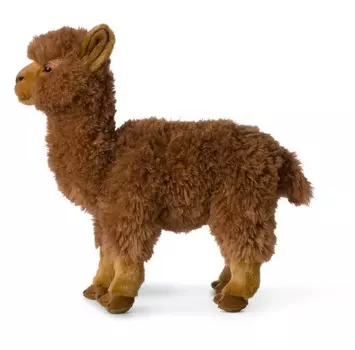 Коричневая альпака 31см WWF
