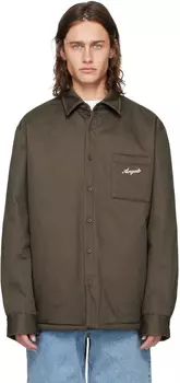 Коричневая альпийская рубашка Axel Arigato