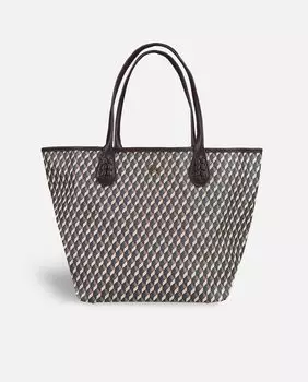 Коричневая большая сумка через плечо Born с органайзером Lonbali, коричневый