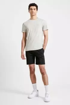 Коричневая футболка Moonstruck окрашенная после вышивки French Connection, коричневый