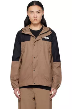 Коричневая горная ветровка The North Face
