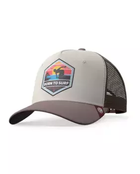 Коричневая кепка унисекс из коллекции Born to surf The Indian Face, коричневый