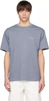 Коричневая классическая футболка Dime