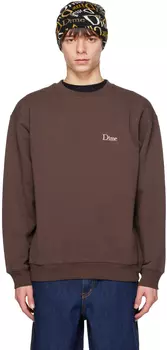 Коричневая классическая толстовка Dime