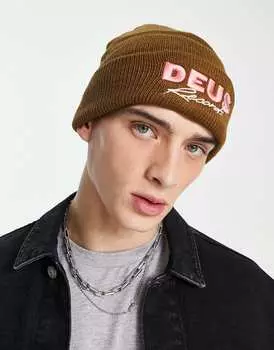 Коричневая компактная шапка Deus Ex Machina