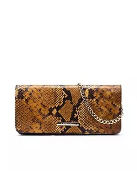 Коричневая кожаная сумка через плечо Martinelli, коричневый