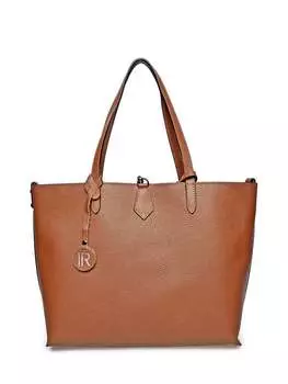 Коричневая кожаная сумка Isabella Rhea, коричневый