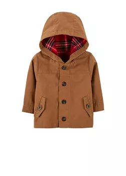 Коричневая куртка для мальчика Carter's