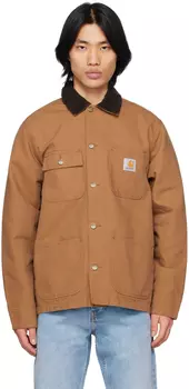 Коричневая куртка «Мичиган» Carhartt Work In Progress