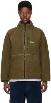 Коричневая куртка на молнии Dime