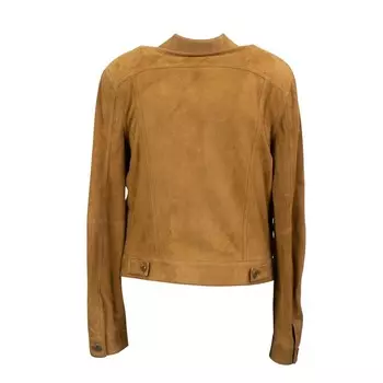 Коричневая куртка с двойным покосом Amiri, цвет Pattern