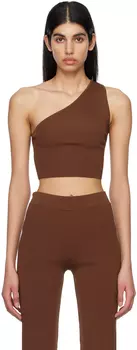 Коричневая майка Lexi Staud
