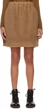 Коричневая мини-юбка Agente Max Mara