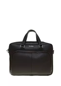 Коричневая мужская сумка для ноутбука Pierre Cardin